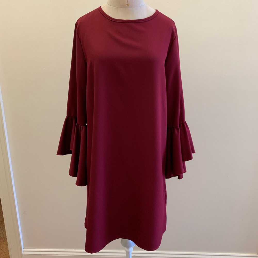 NWT Burgundy dress